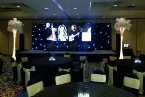 corporate event stage