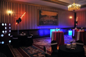 vegas themed corporate event room