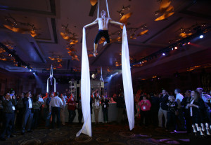 man doing acrobatics