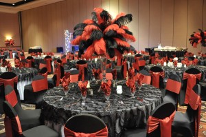 Vintage Vegas Themed Table