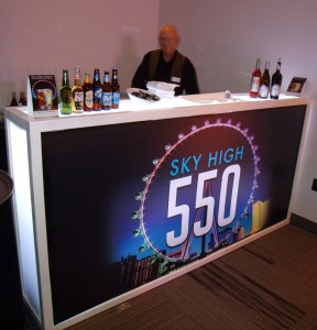 corporate event bar