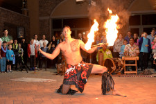 fire dancer