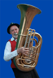 tuba player